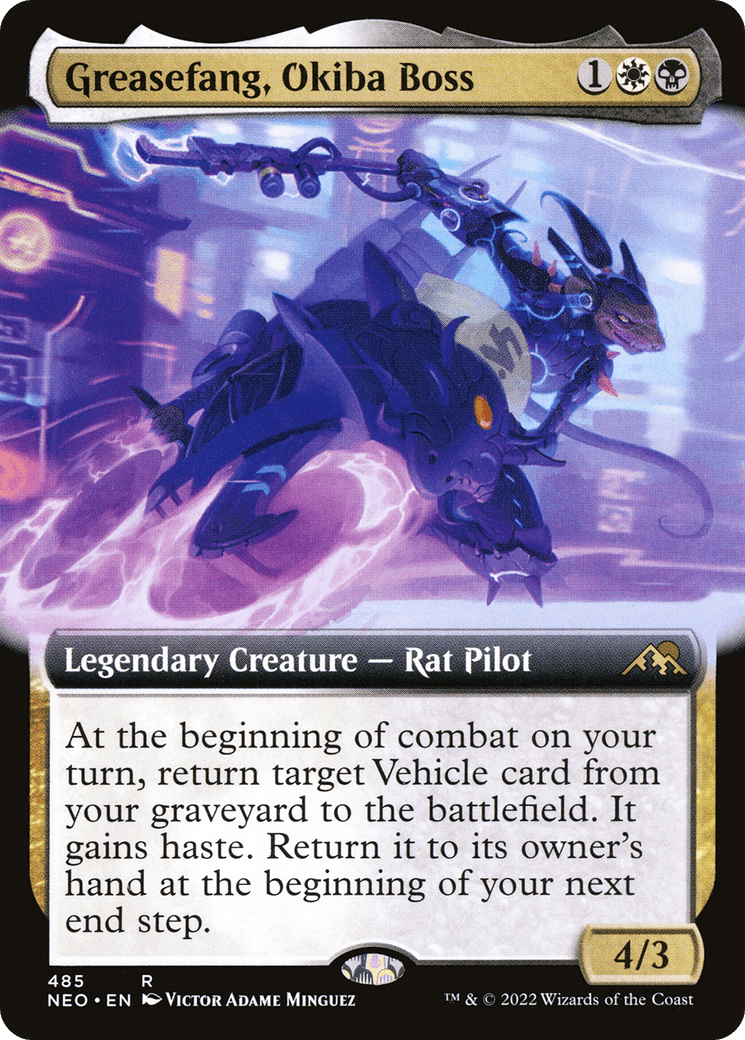 Greasefang, Okiba Boss