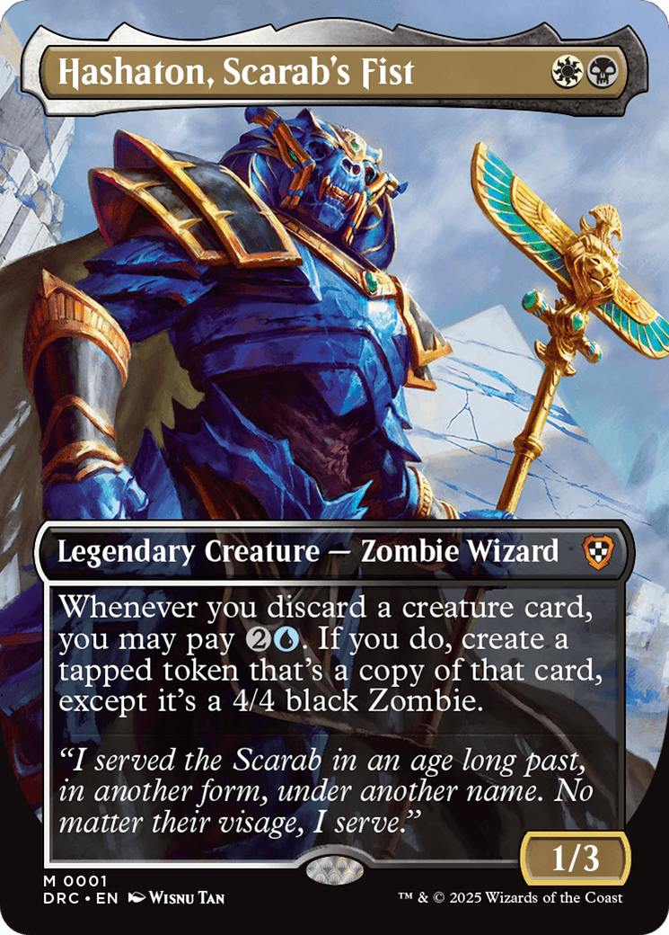 Hashaton, Scarab's Fist