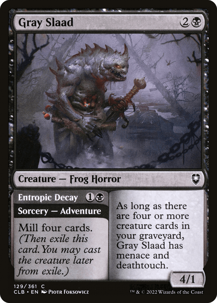 Gray Slaad // Entropic Decay