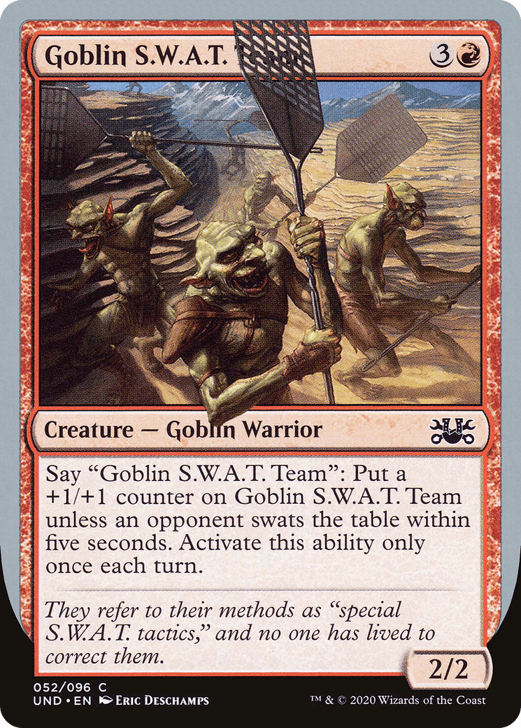 Goblin S.W.A.T. Team