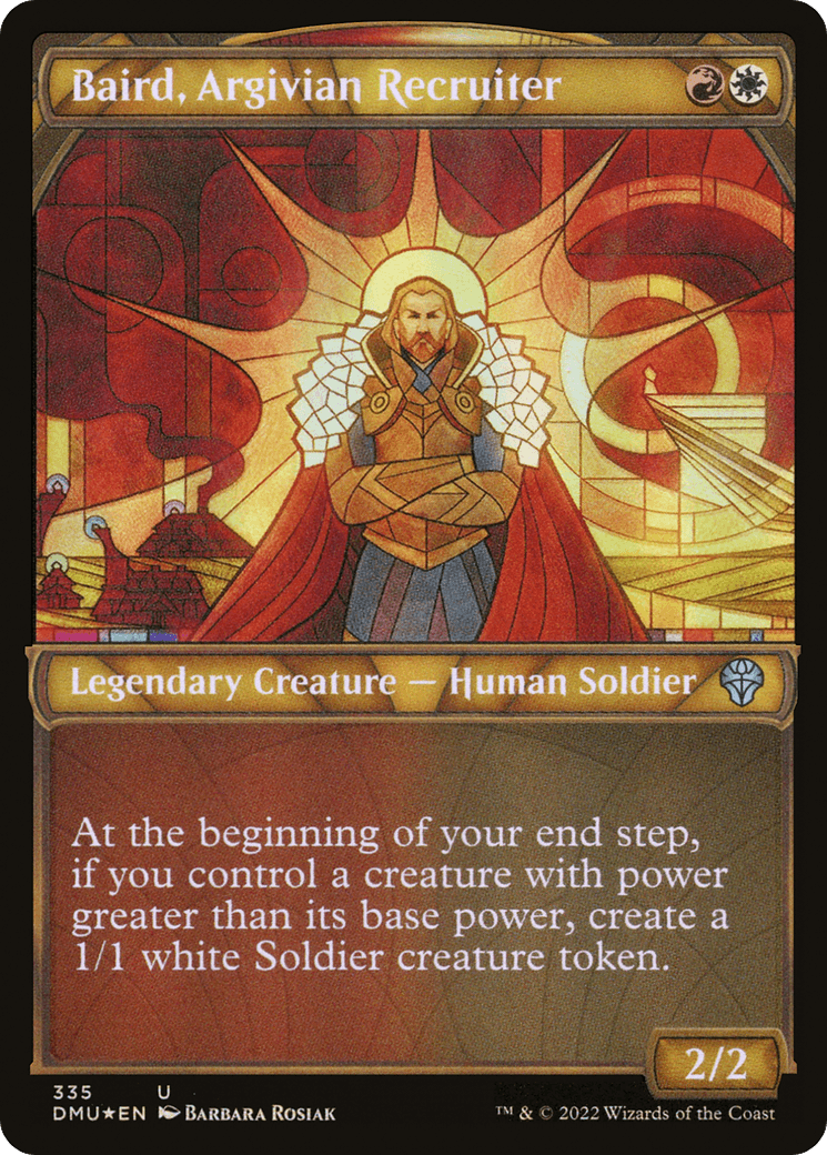 Baird, Argivian Recruiter