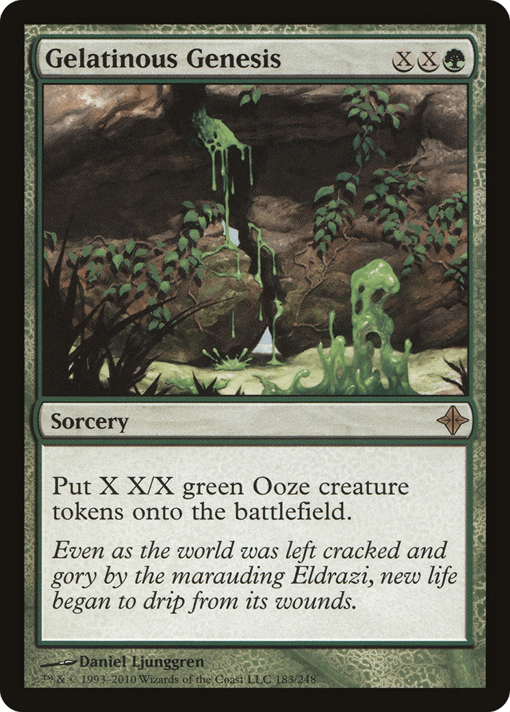 Gelatinous Genesis