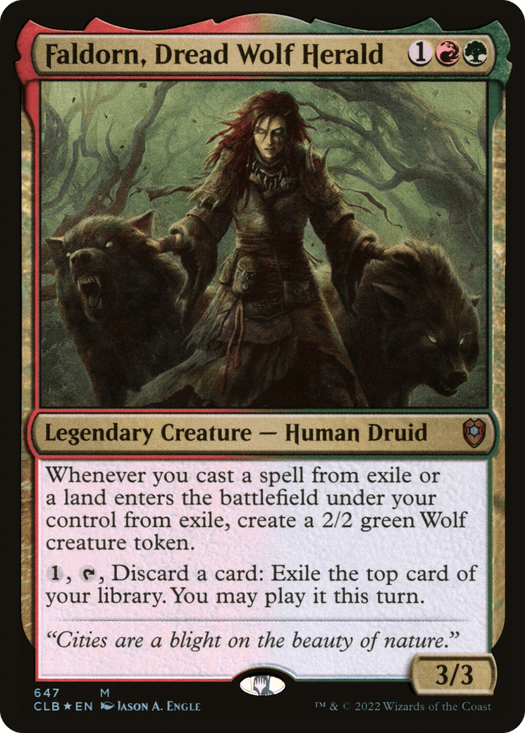 Faldorn, Dread Wolf Herald