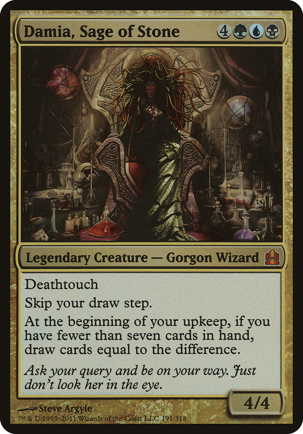 Damia, Sage of Stone