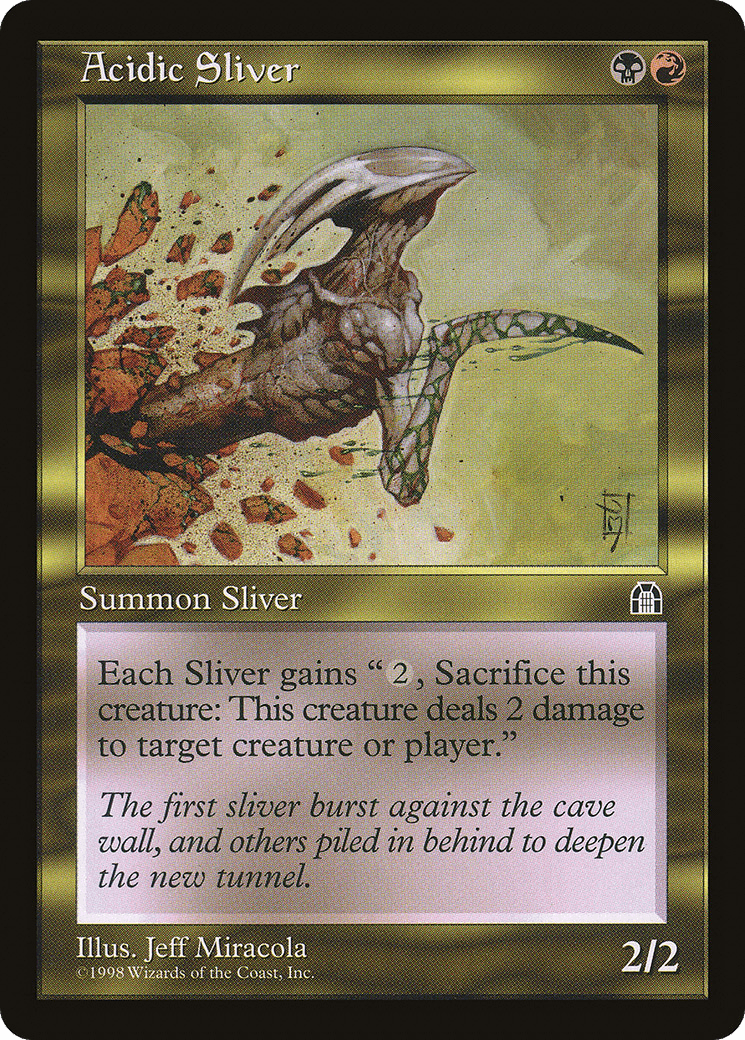 Acidic Sliver