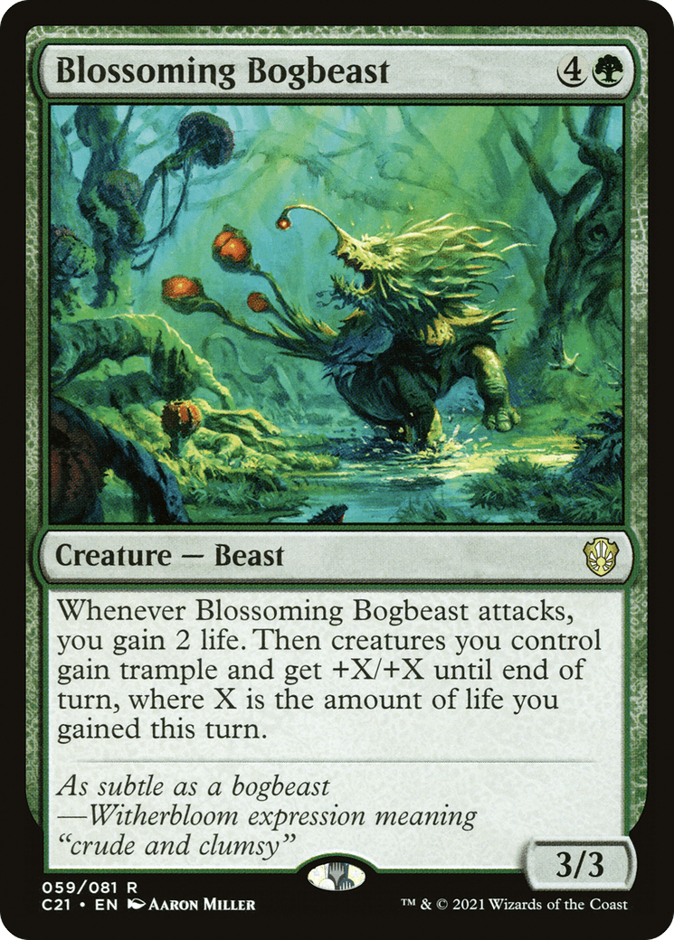 Blossoming Bogbeast