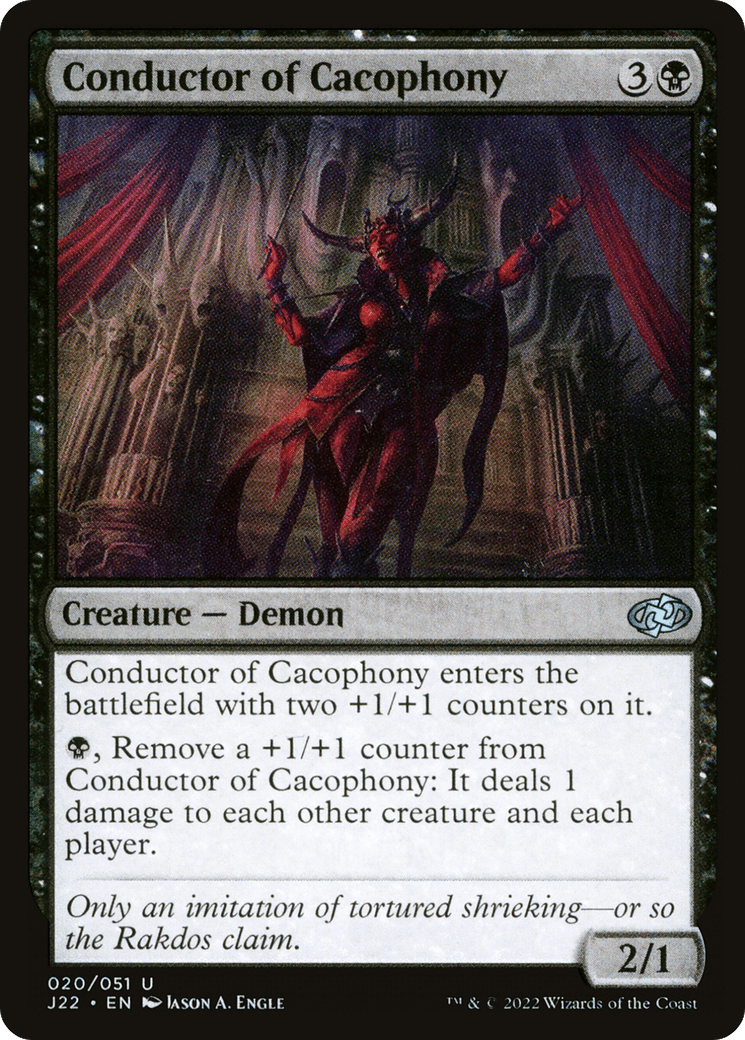Conductor of Cacophony