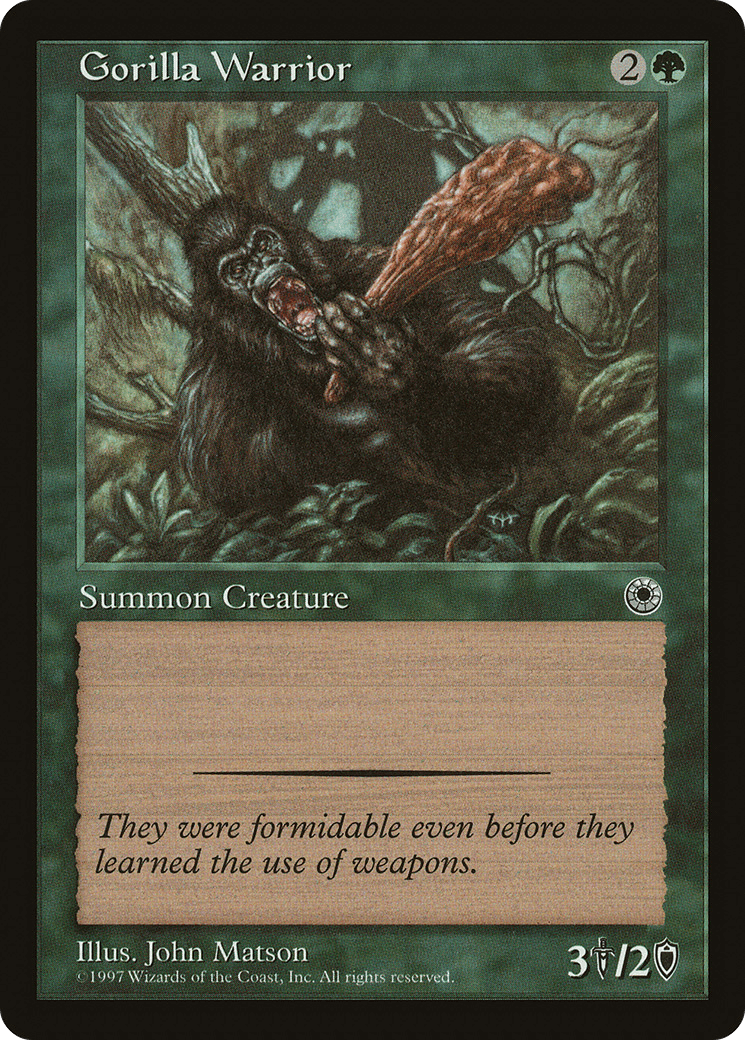 Gorilla Warrior