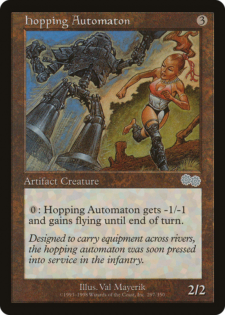 Hopping Automaton