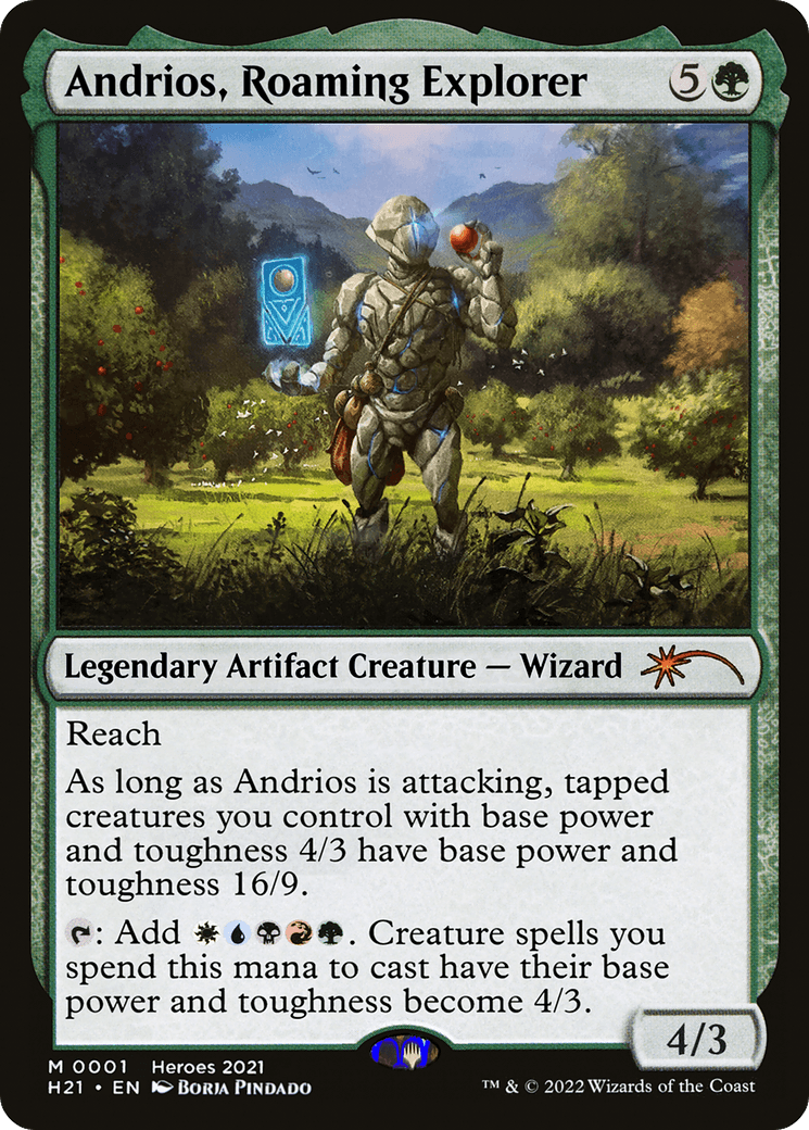Andrios, Roaming Explorer
