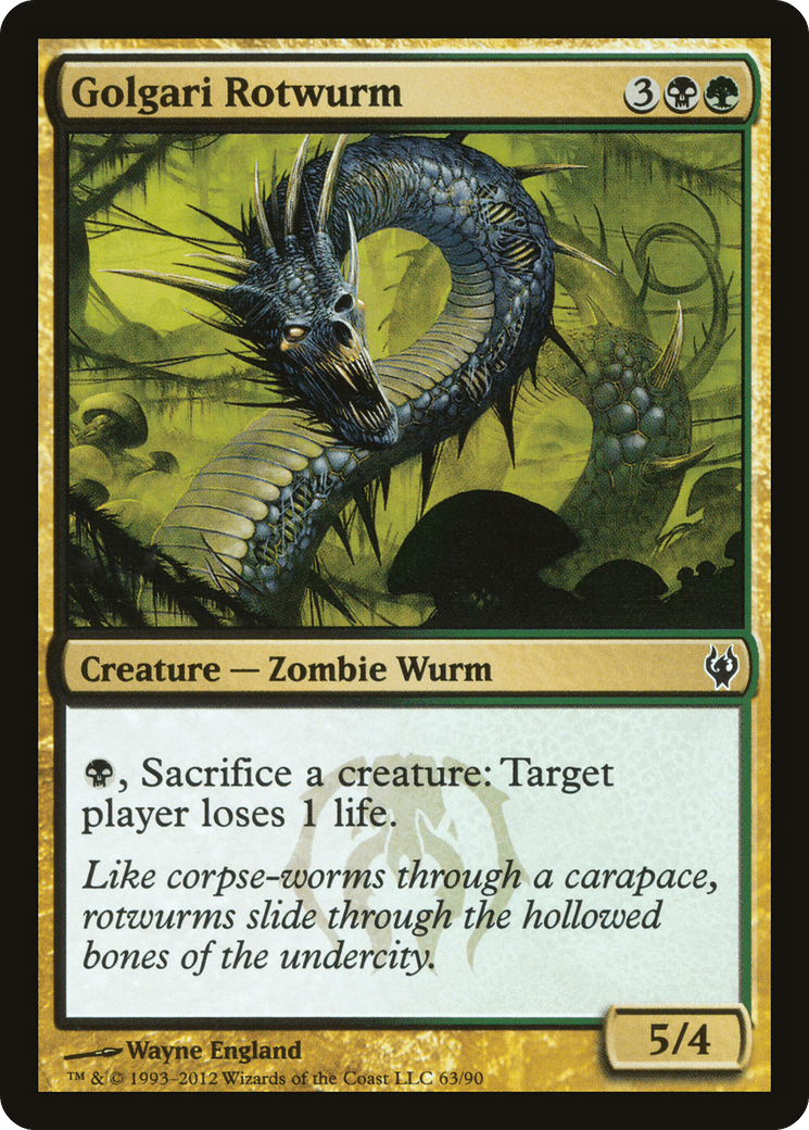 Golgari Rotwurm