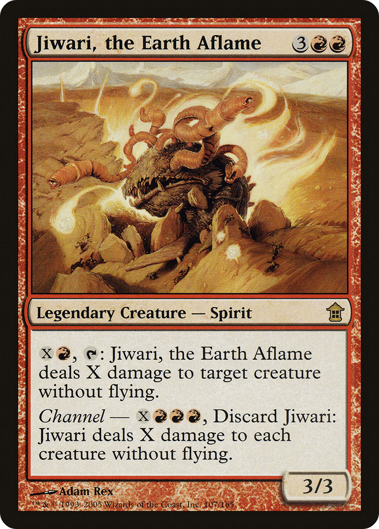 Jiwari, the Earth Aflame