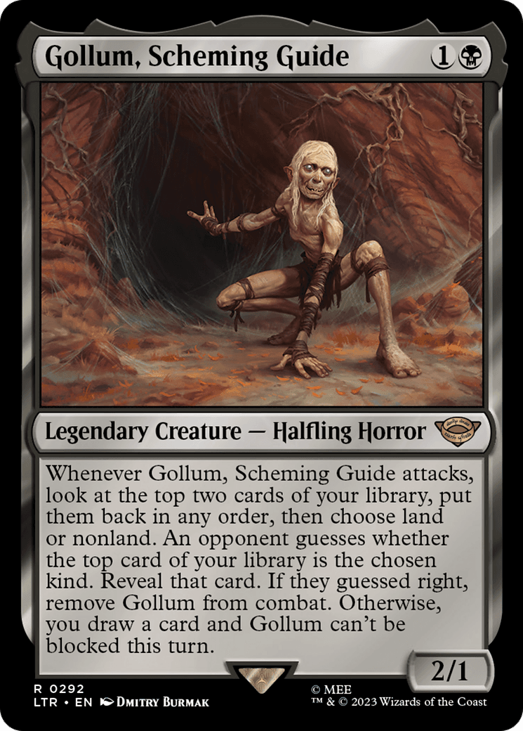 Gollum, Scheming Guide