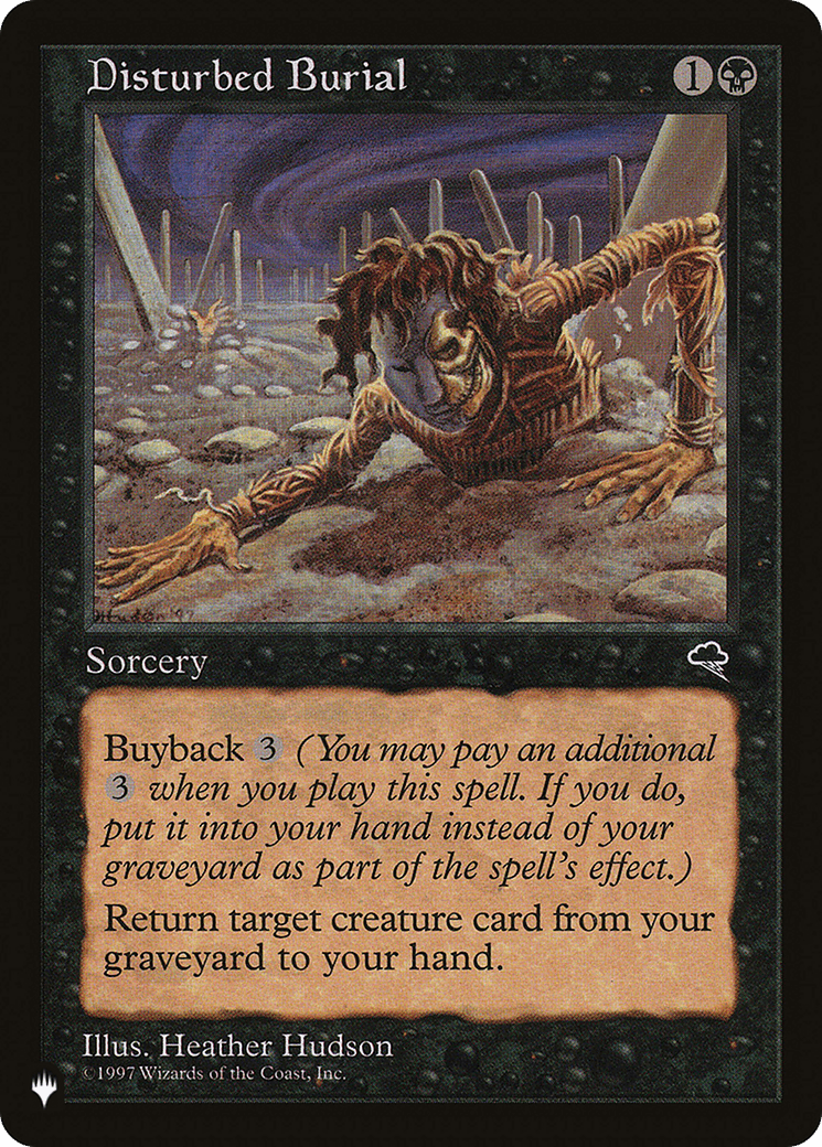 Disturbed Burial