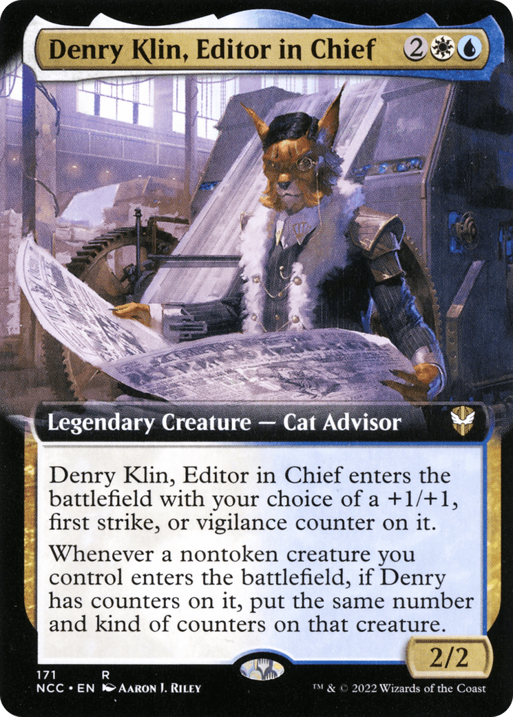 Denry Klin, Editor in Chief
