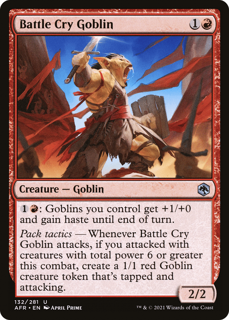 Battle Cry Goblin
