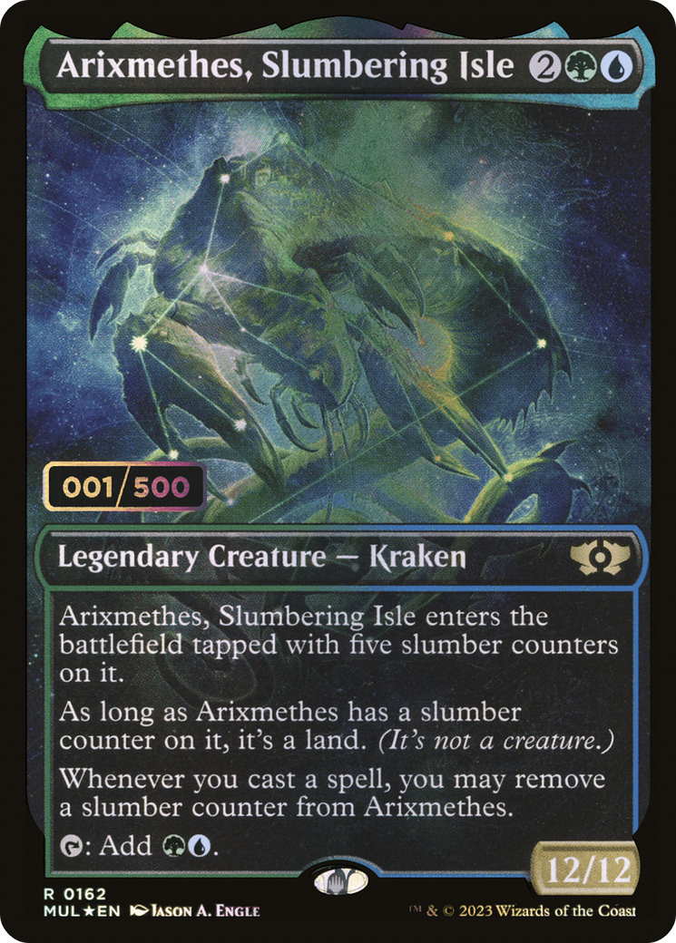Arixmethes, Slumbering Isle