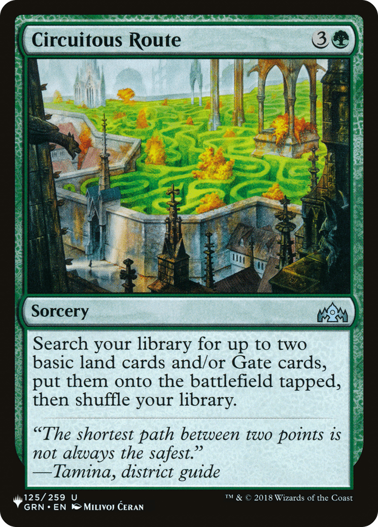 Circuitous Route