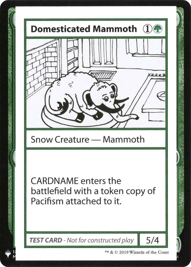 Domesticated Mammoth
