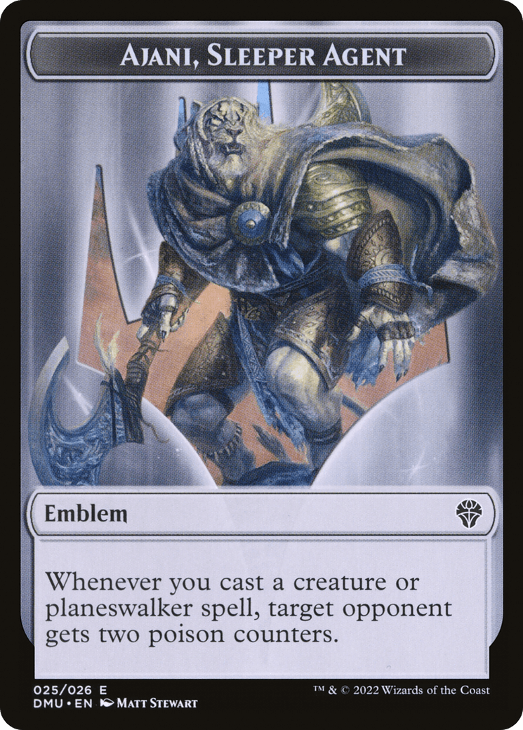 Ajani, Sleeper Agent Emblem