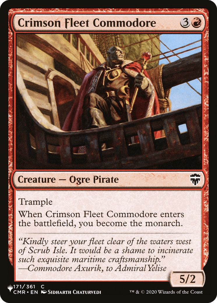 Crimson Fleet Commodore
