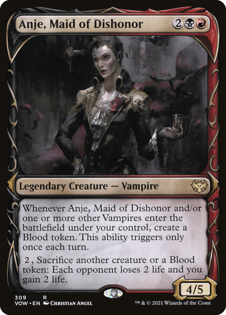 Anje, Maid of Dishonor