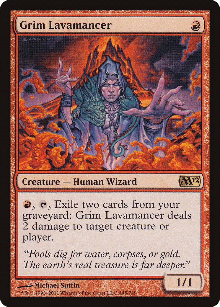 Grim Lavamancer