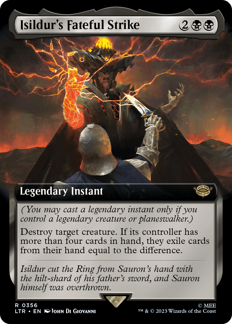 Isildur's Fateful Strike