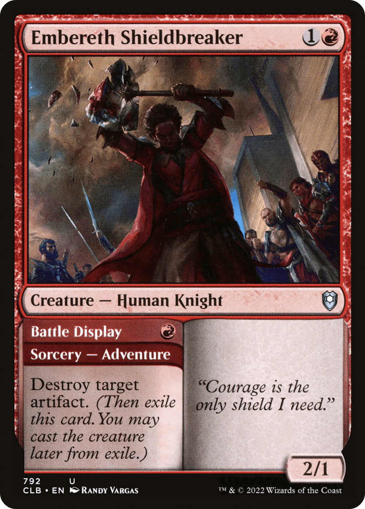 Embereth Shieldbreaker // Battle Display