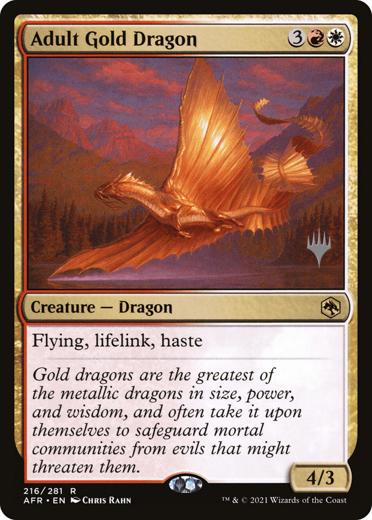 Adult Gold Dragon