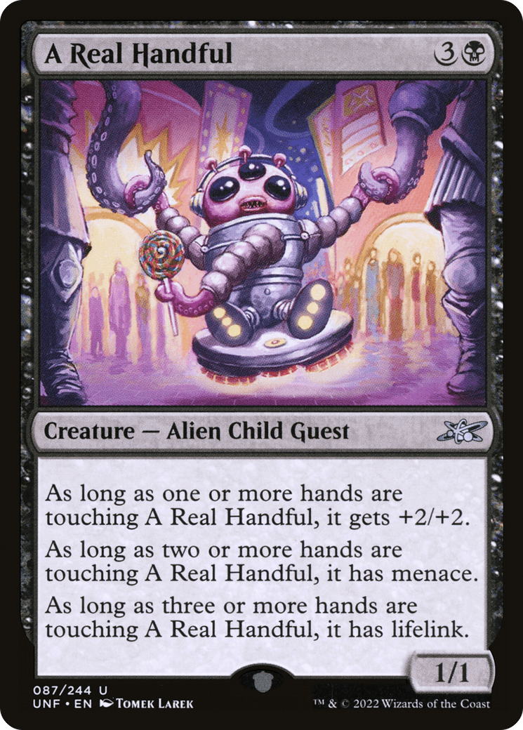 A Real Handful