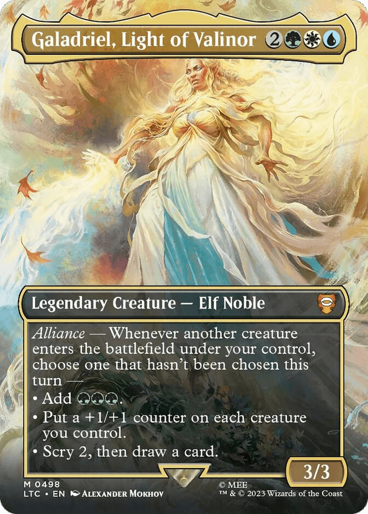 Galadriel, Light of Valinor