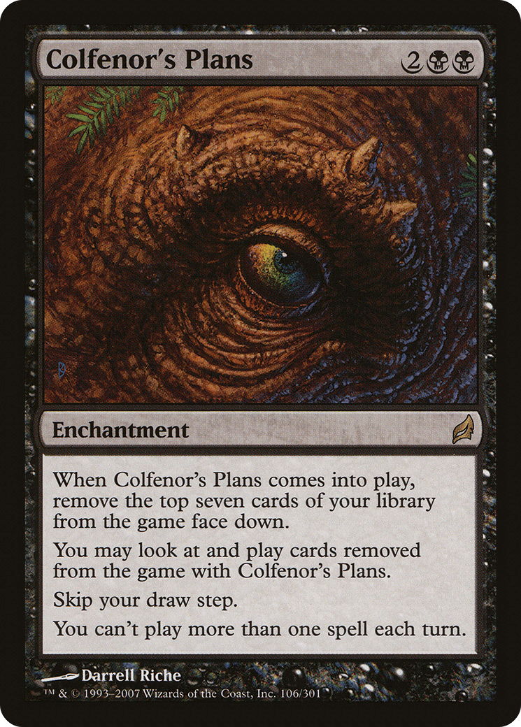Colfenor's Plans