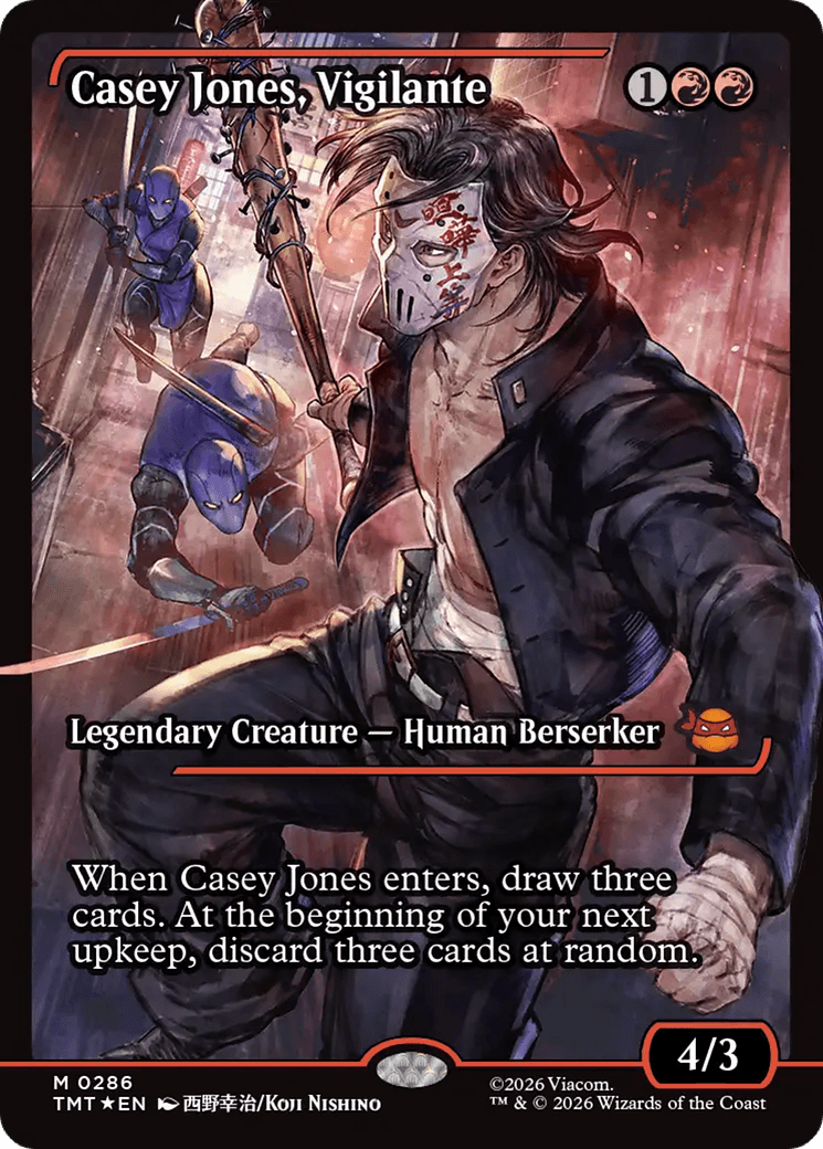 Casey Jones, Vigilante