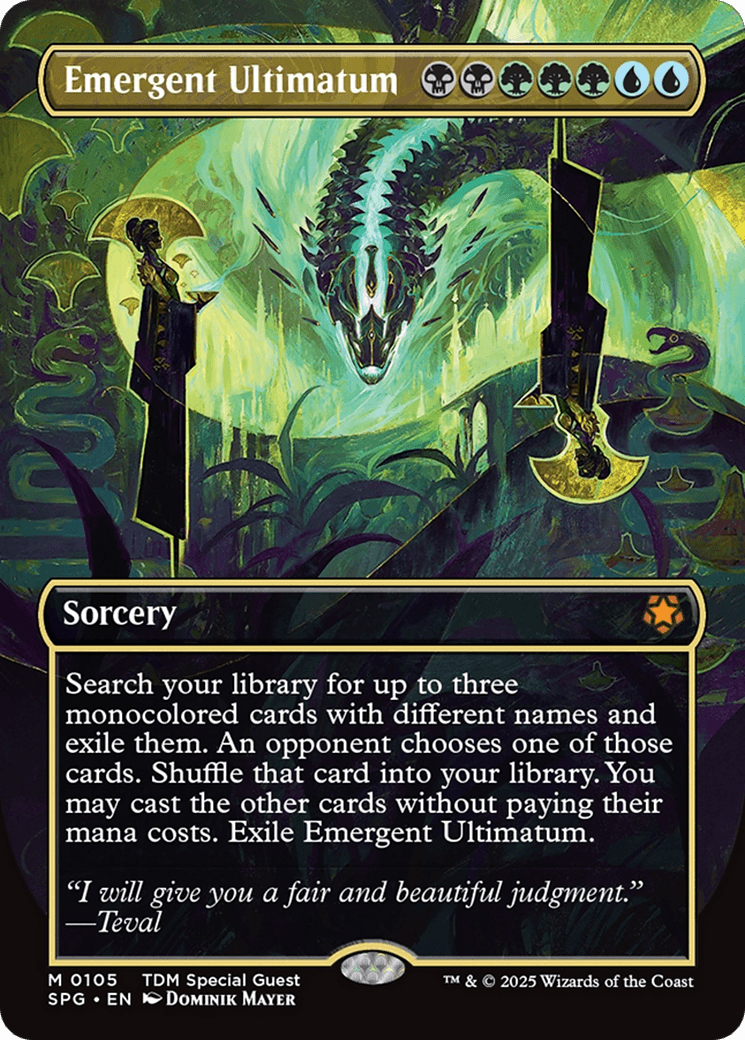 Emergent Ultimatum