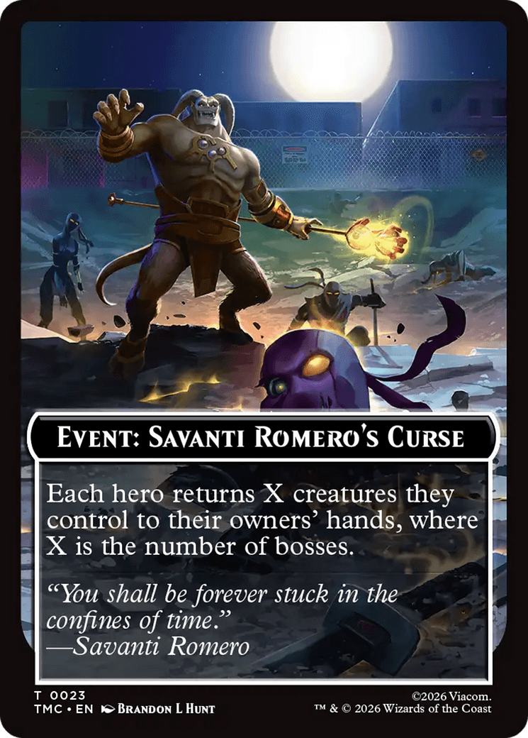 Event: Savanti Romero's Curse