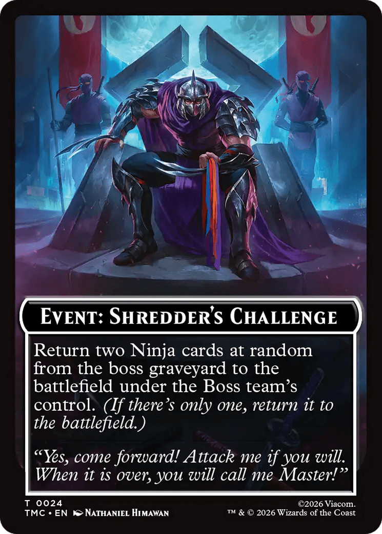 Event: Shredder's Challenge