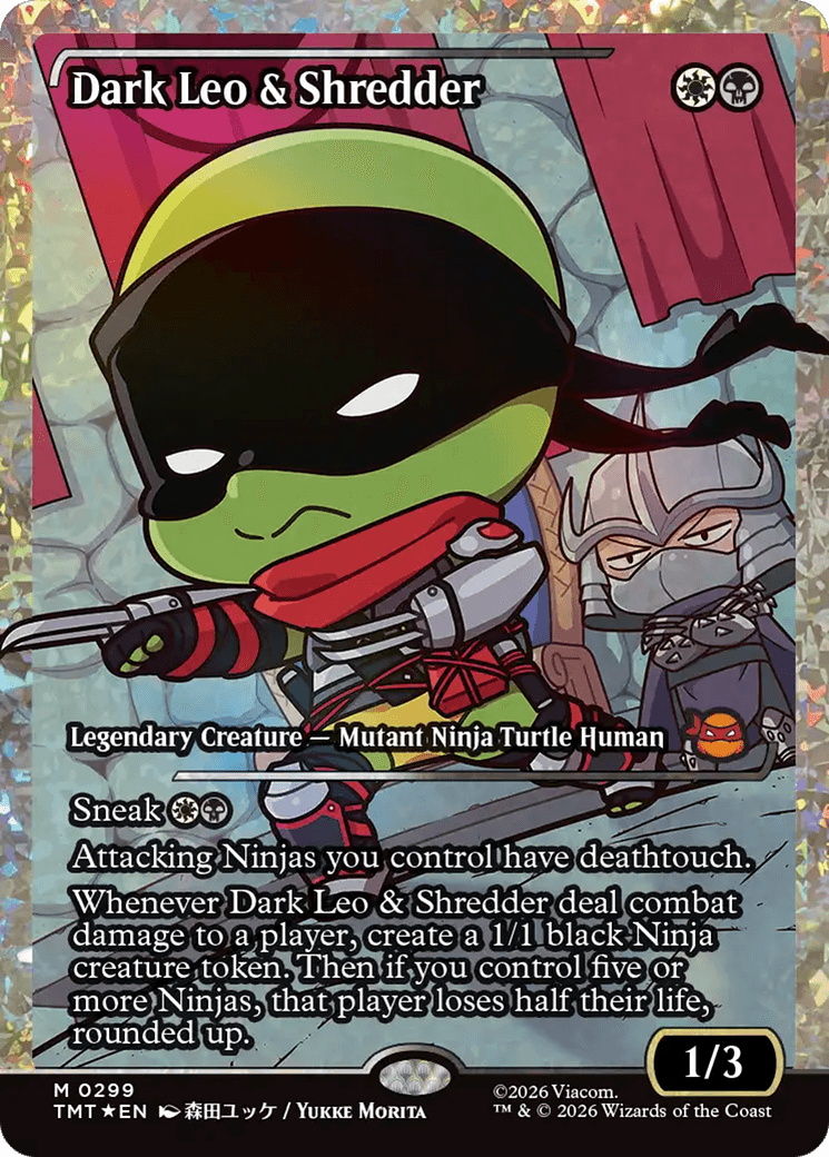 Dark Leo & Shredder