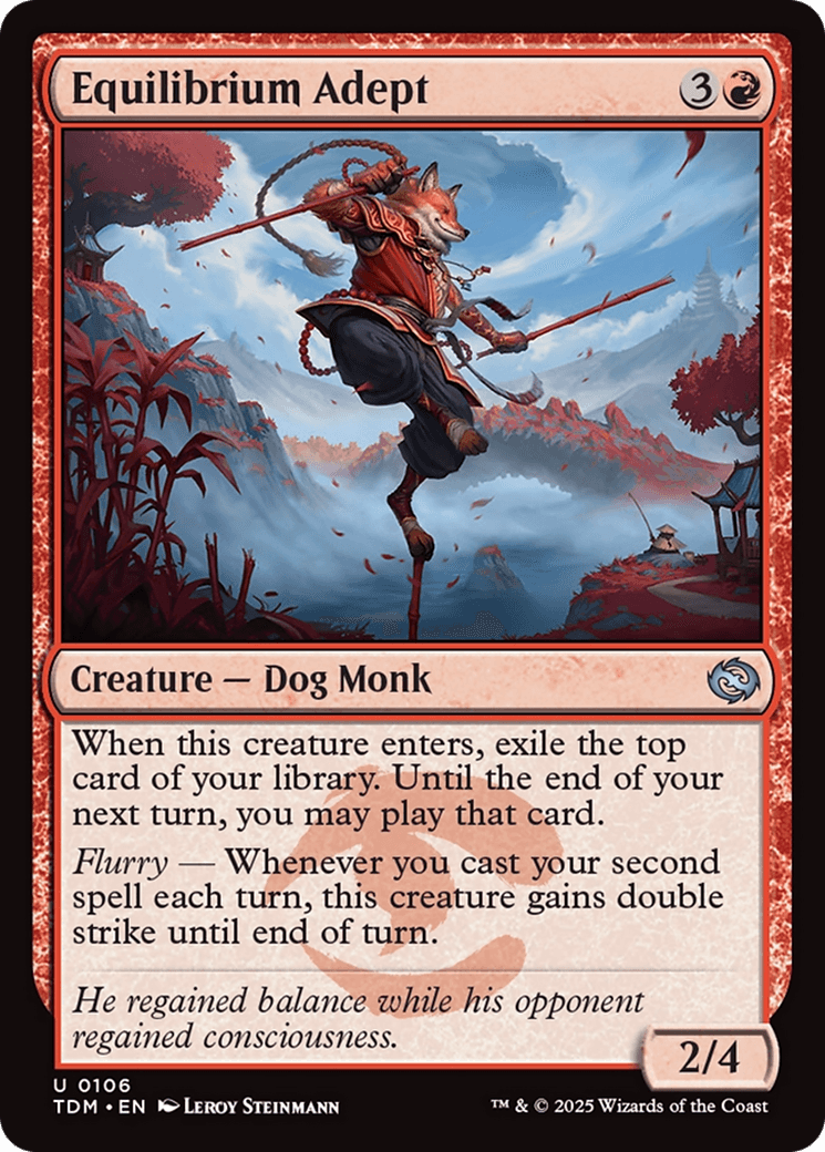 Equilibrium Adept