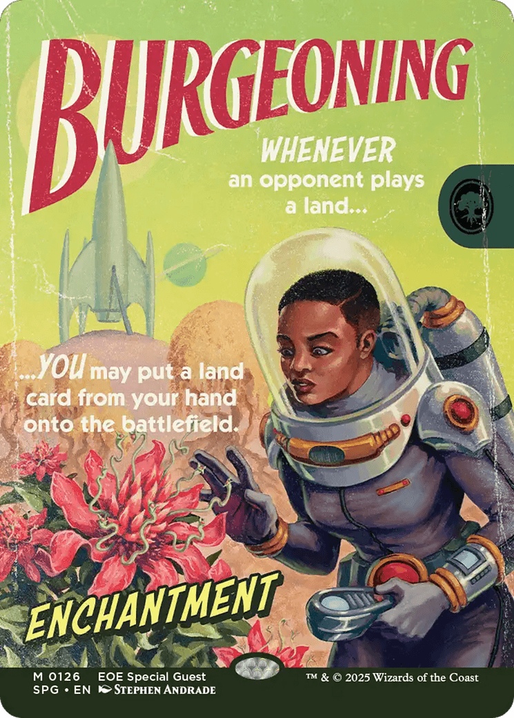 Burgeoning