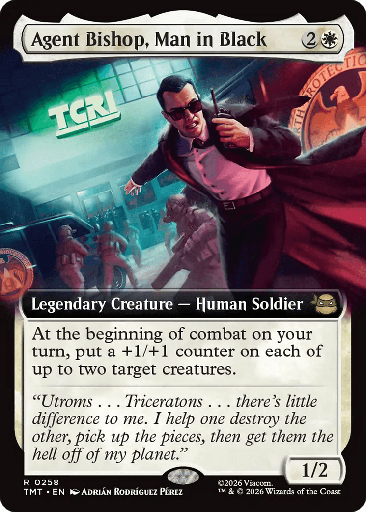 Agent Bishop, Man in Black