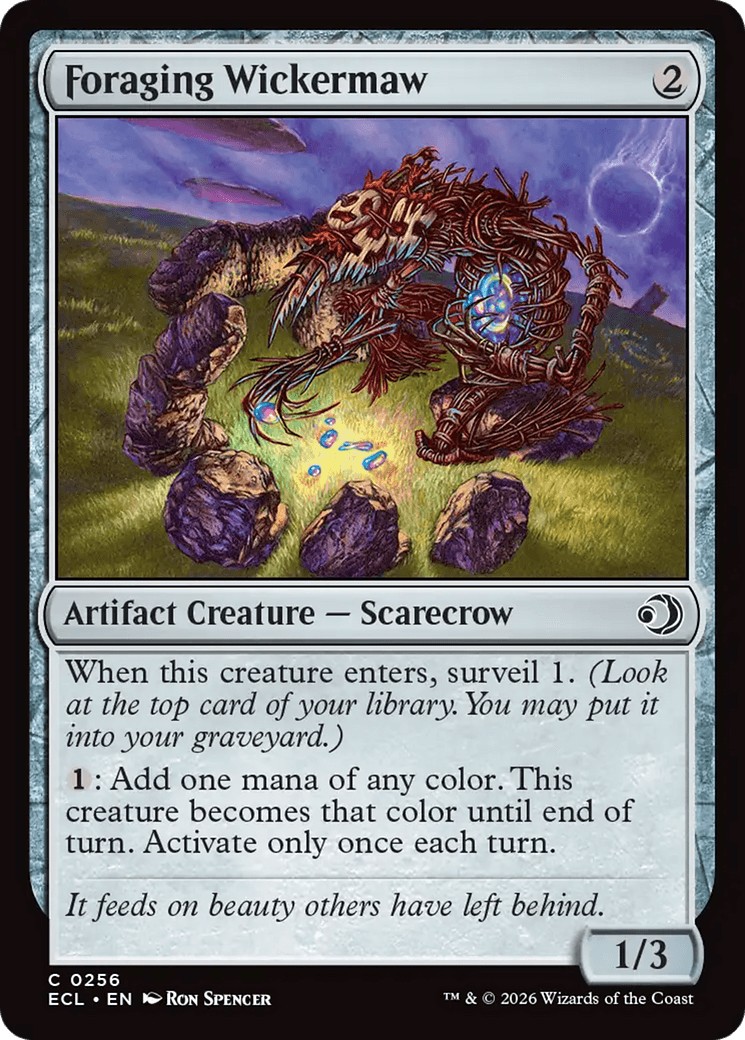 Foraging Wickermaw