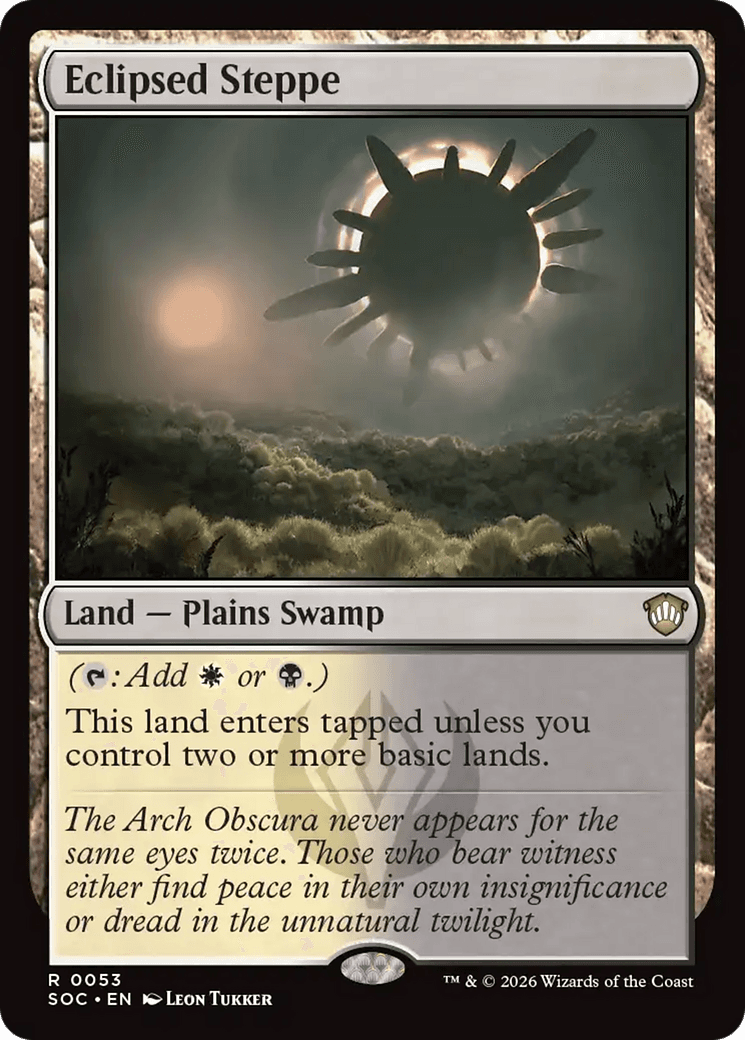 Eclipsed Steppe