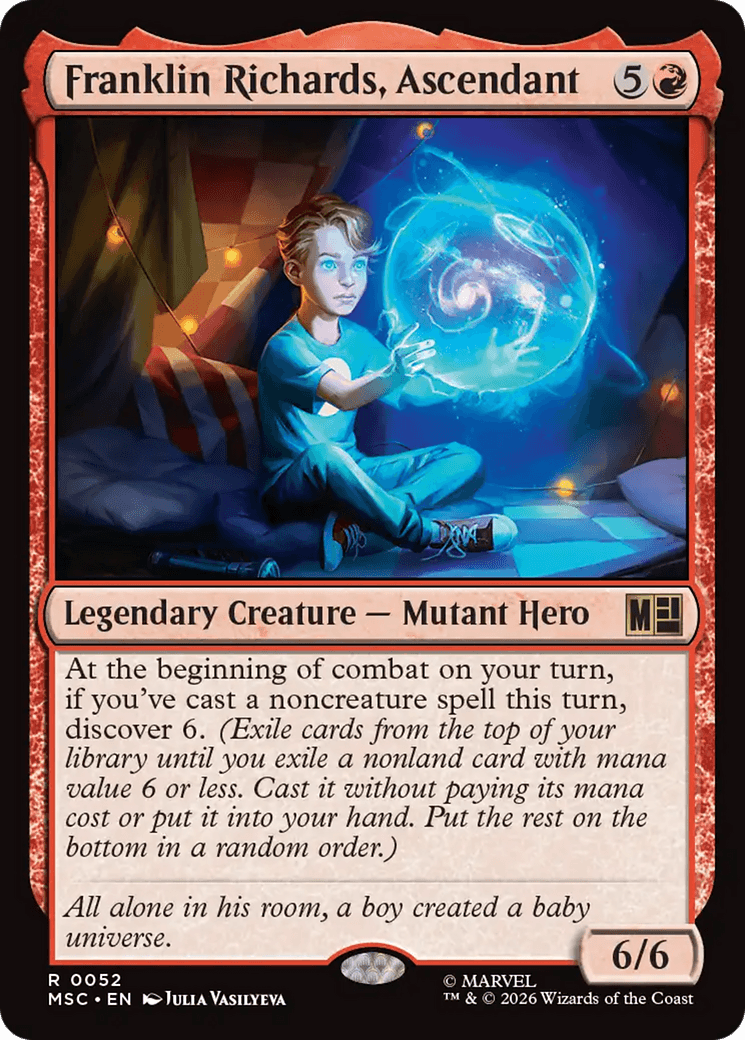 Franklin Richards, Ascendant