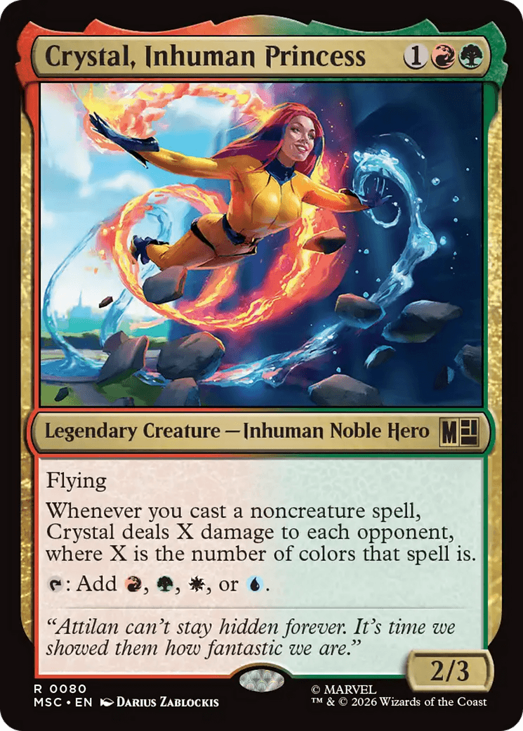 Crystal, Inhuman Princess