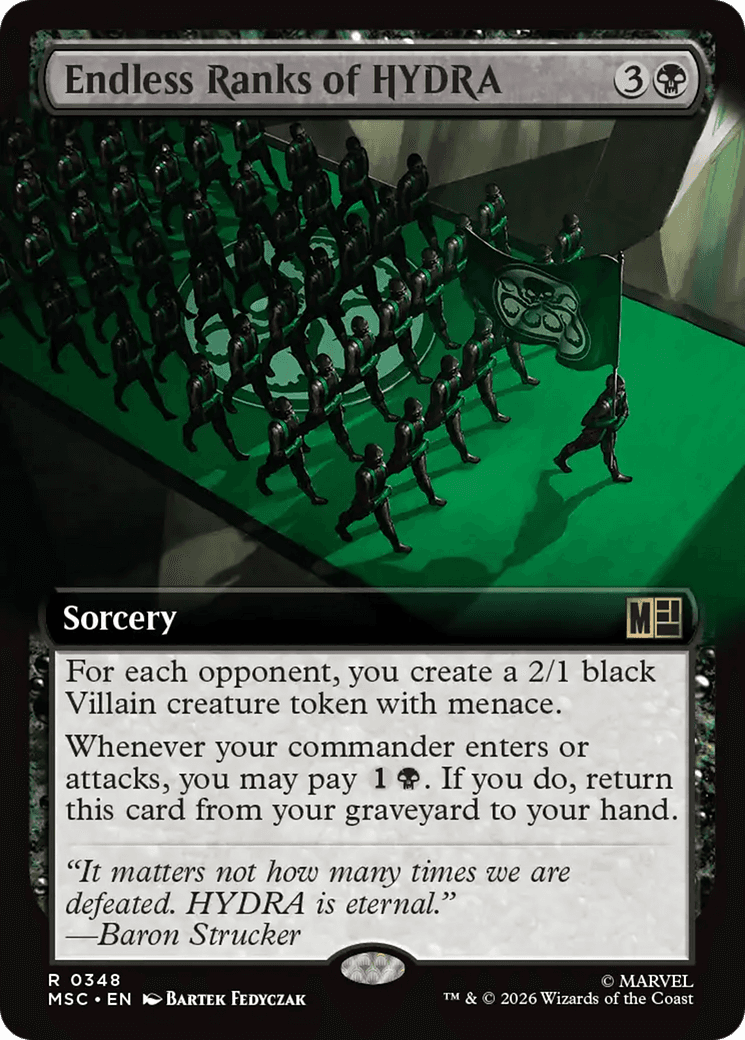 Endless Ranks of HYDRA