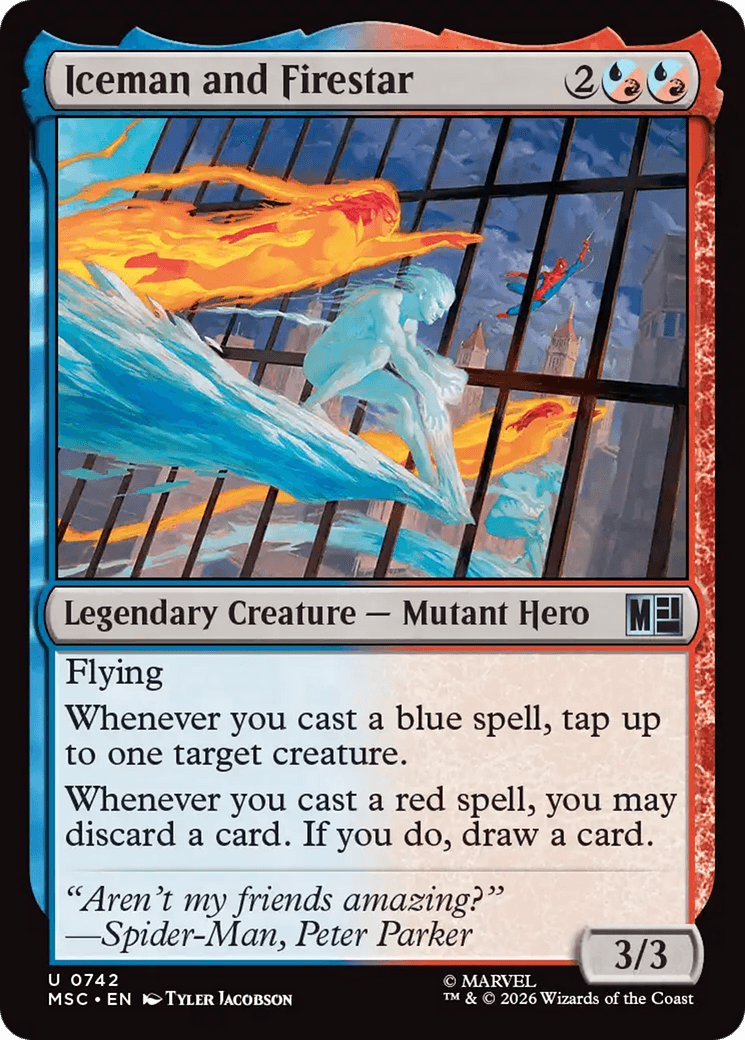 Iceman and Firestar