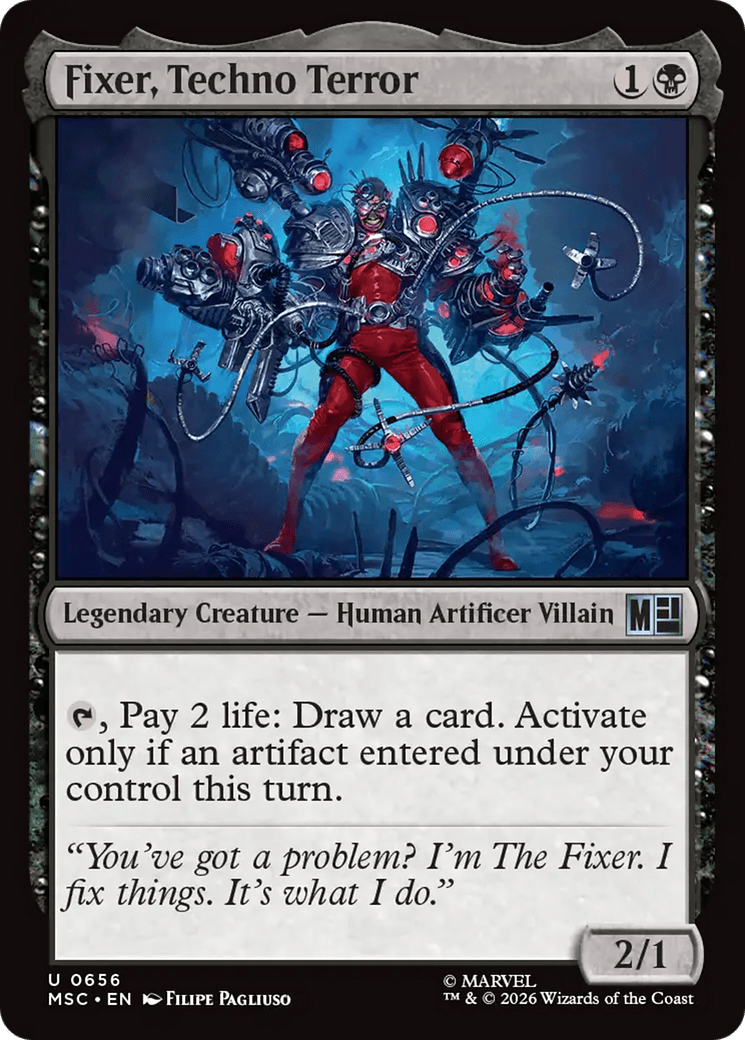 Fixer, Techno Terror