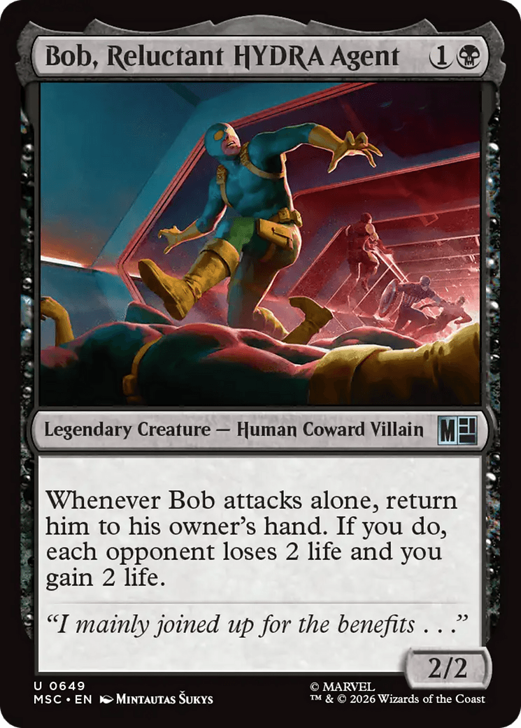 Bob, Reluctant HYDRA Agent
