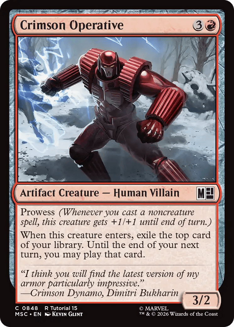 Crimson Operative